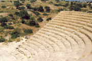 Antikt amfiteater ved vejen til Paphos