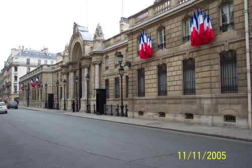 Palais de L'Elyse - Prsidentens embedsbolig