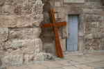 Kors til brug ved vandring ad Via Dolorosa