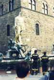 Neptunfontnen p Piazza Signoria